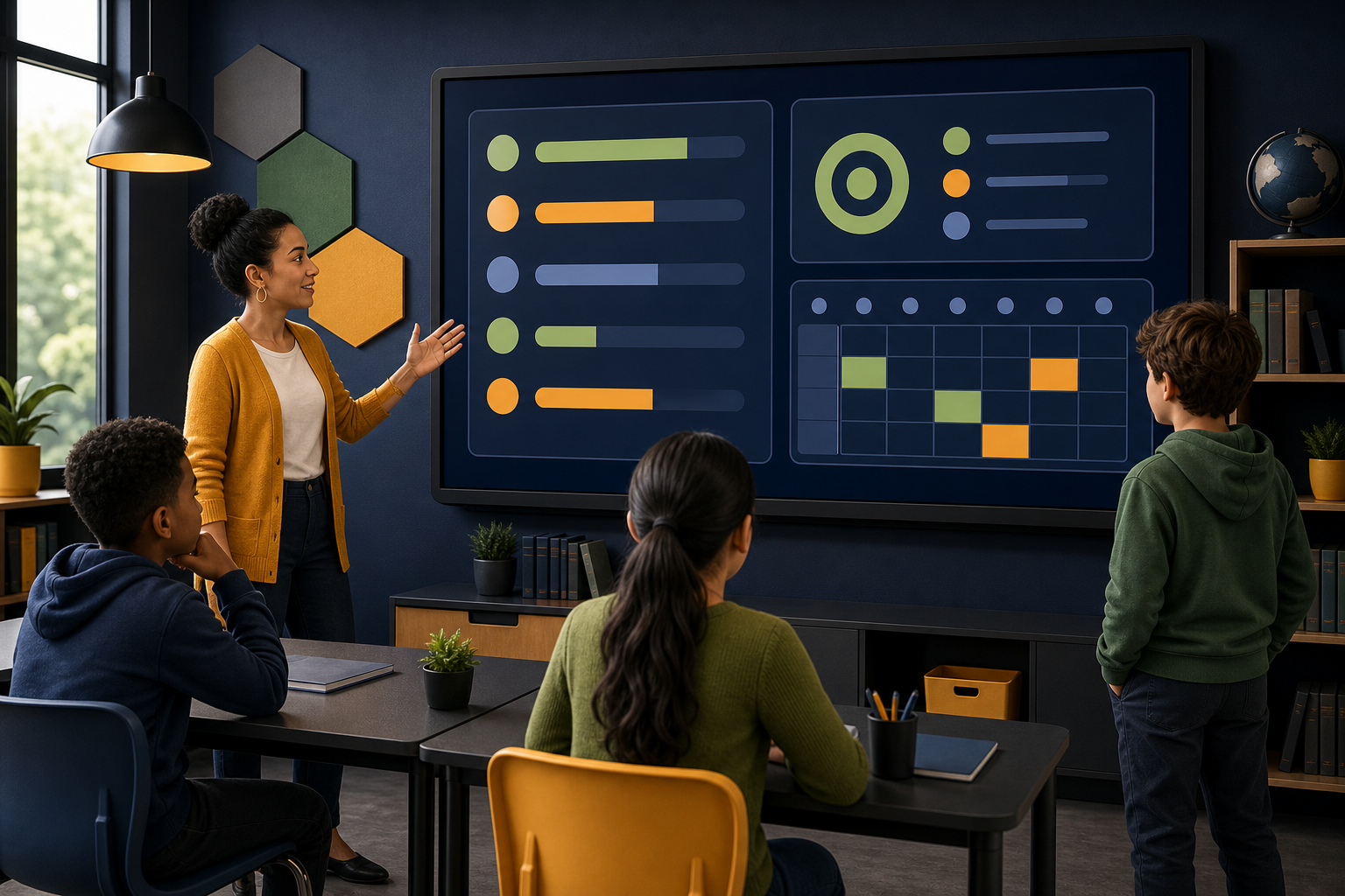Classroom Data Walls: How to Display School Data on Shared Screens