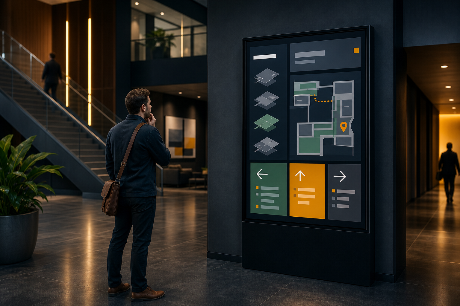 Digital Wayfinding: How to Plan Building Directory Screens